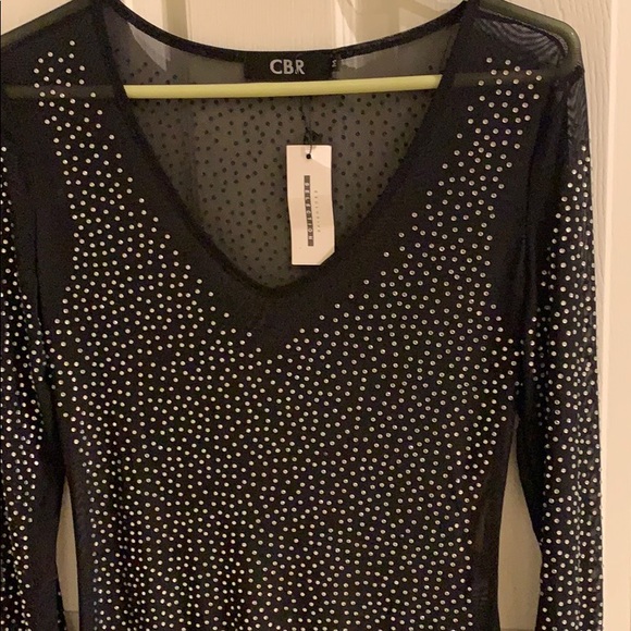 Sheer rhinestone dress - Picture 2 of 3